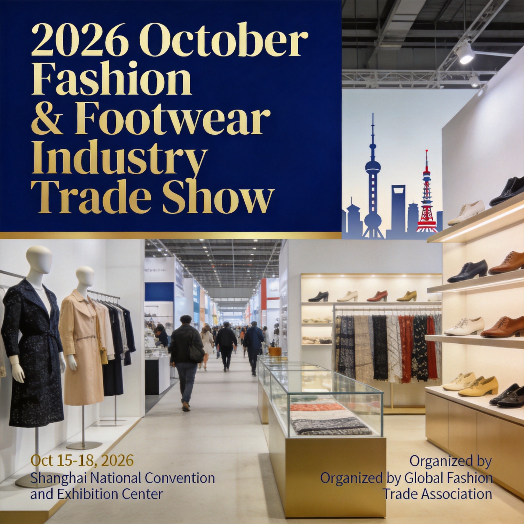 2026年10月鞋服展会速览：上海时装周、东京服装展、伊斯坦布尔鞋展等6场不容错过