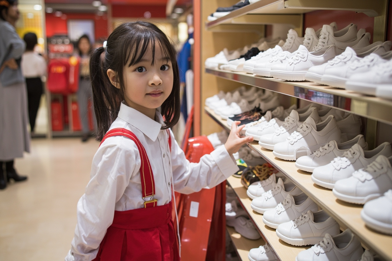 8 月下旬校服 + 校园鞋采购密集：9 月开学季倒计时